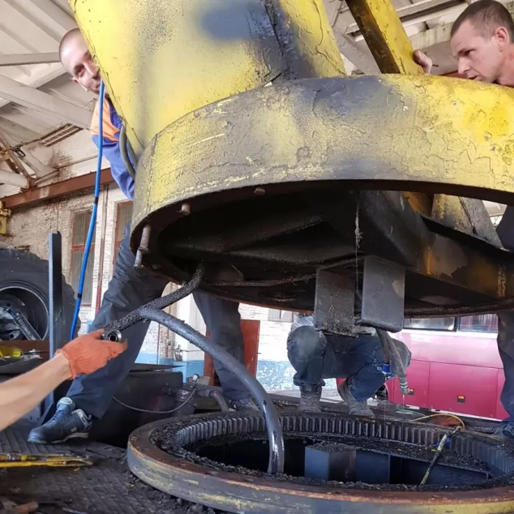 Техкомплект виконав капремонт ліктьового автогідропідйомника ВС-22-01 на базі ЗІЛ-131, фото 20