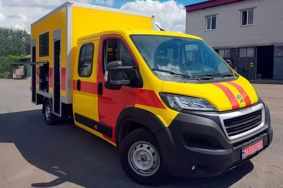 Для критичної інфраструктури придбано аварійно-ремонтну майстерню на базі Citroen Jumper, фото 2