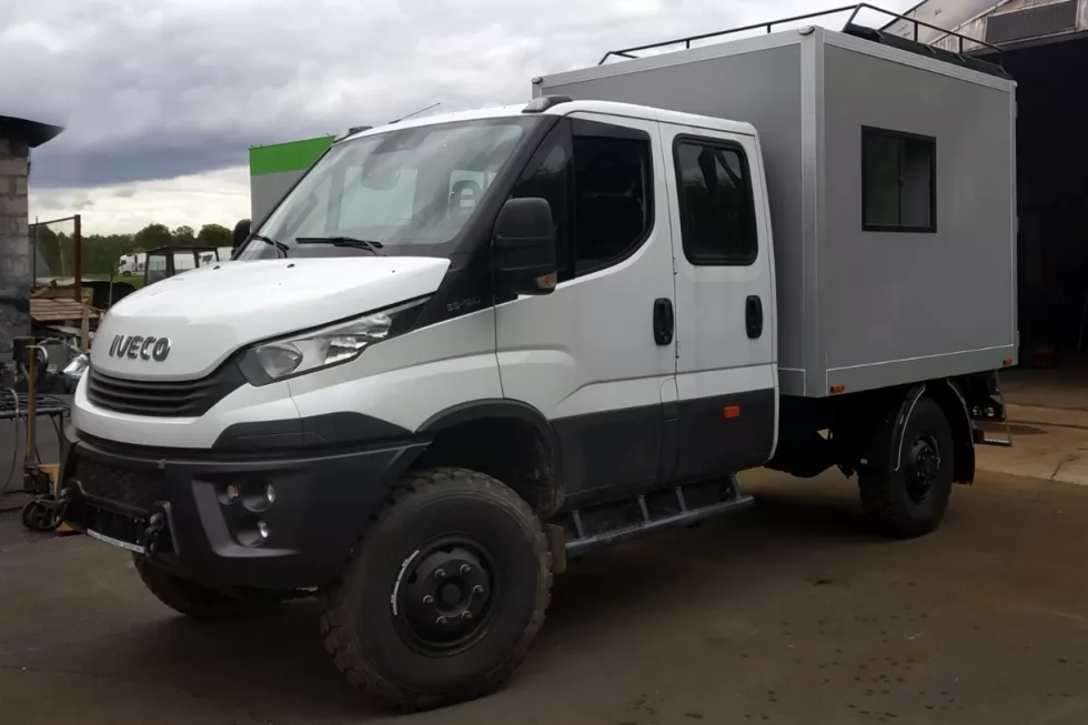 В Карпатах працюватиме новий бригадний автомобіль на базі IVECO DAILY 55 SW 4х4, фото 1