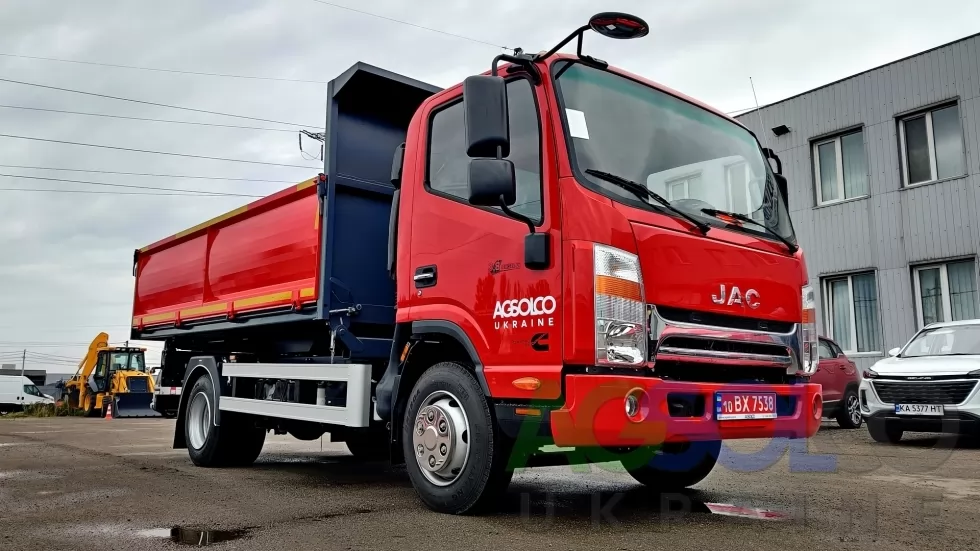 Виготовлено новий 4-тонний самоскид на базі JAC N82, фото 13