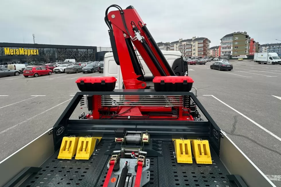 Для поліцейських Одещини виготовлено новий евакуатор ТК-TGL-EVA на базі MAN, фото 13