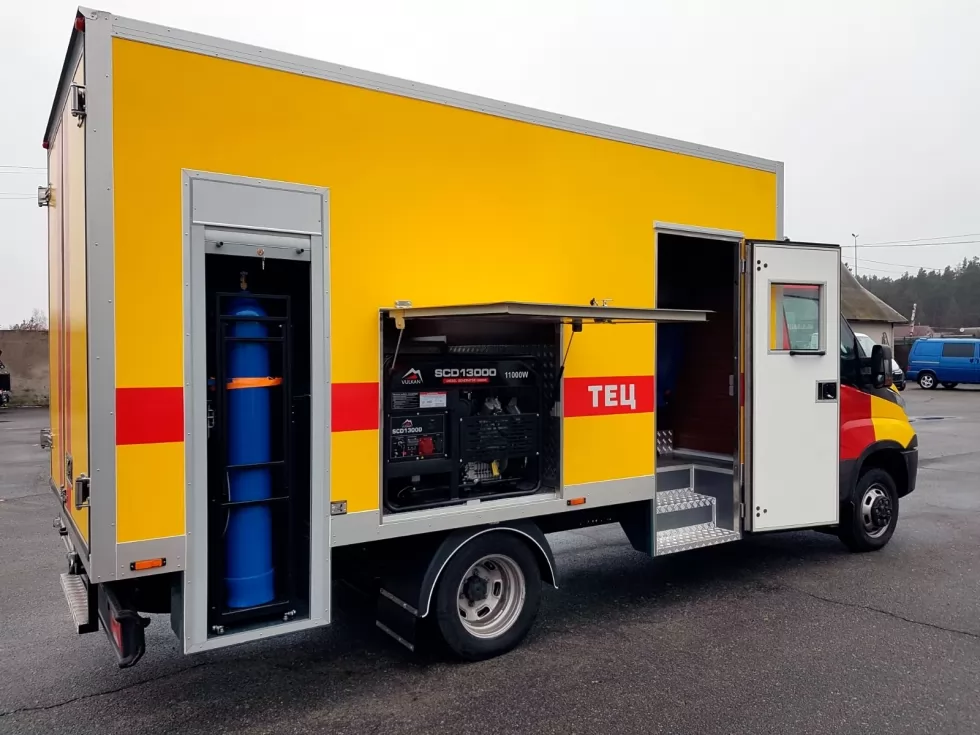 Теплоенергетики Чернігівщини отримали нову аварійно-ремонтну майстерню на базі IVECO Daily 35C16, фото 5