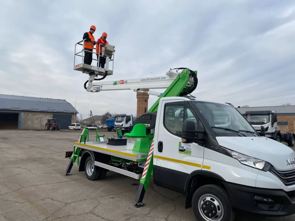 На полтавському виробництві відбулось навчання керуванням автовишкою для одного з замовників, фото 25