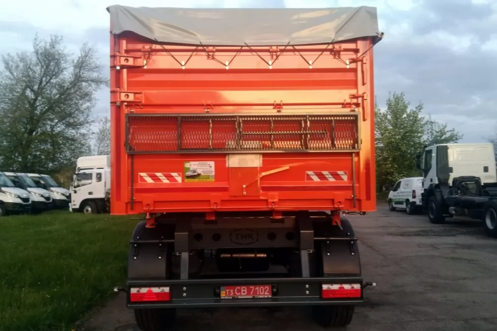 На причіп власного виробництва Техкомплект вперше встановили зерновоз AGRiLine-30, фото 5