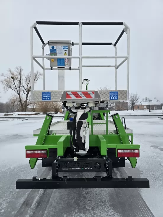 Виготовлено новий автогідропідіймач 18 м на базі шасі FAW, фото 8