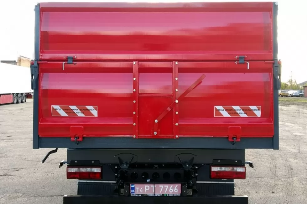 Виготовлено самоскид з надставними бортами на базі JAC N82, фото 1