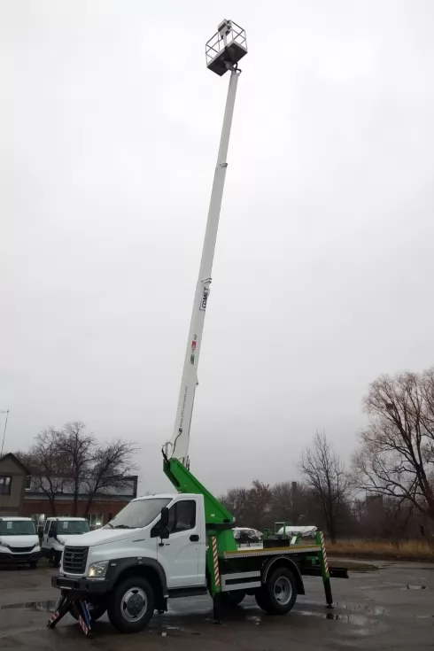 Виготовлено нову автовежу Comet 18 м на базі GAZON Next (HDC Белава), фото 7