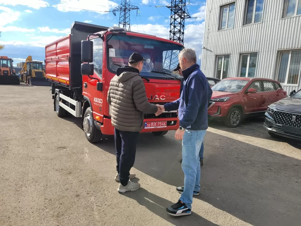 Виготовлено самоскид з надставними бортами на базі JAC N82, фото 25