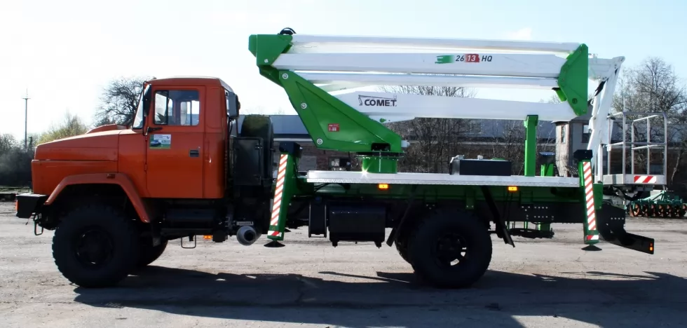 Виконано монтаж автогідропідйомників Comet на шасі КрАЗ, фото 5