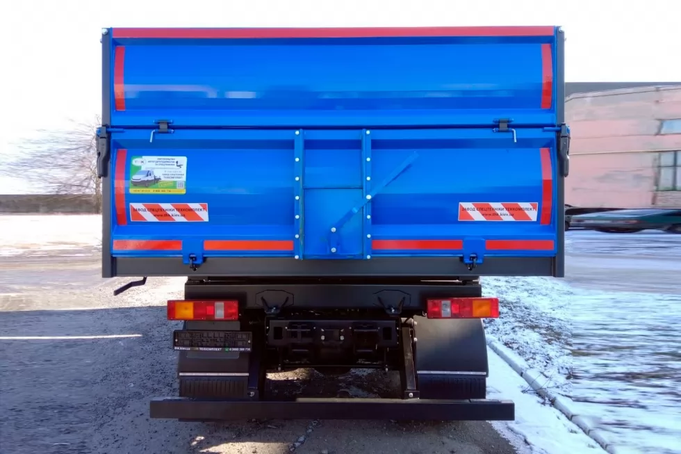 Зроблено черговий фірмовий самоскид 5 т на давальницькому вантажному шасі, фото 3