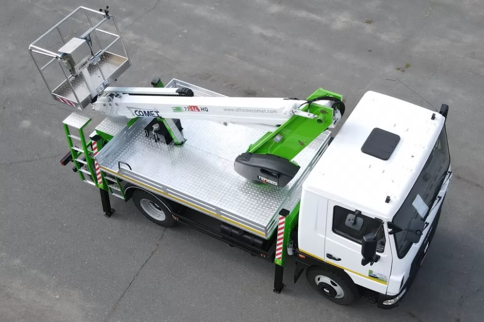 ПП Львівелектросервіс – власник нової автовишки Comet 21 м на базі МАЗ-4371, фото 17