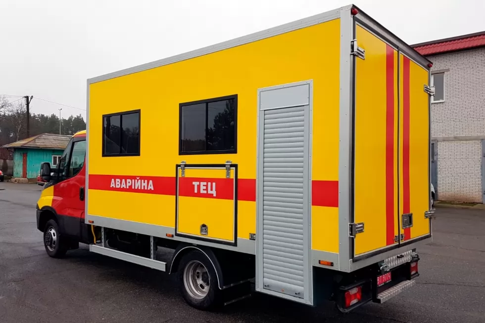 На базі IVECO Daily виготовлено нову аварійно-ремонтну майстерню, фото 11