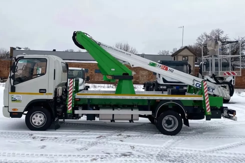 Відвантажили чергові три автовишки COMET 19 | 2 | 14 HQ, фото 17