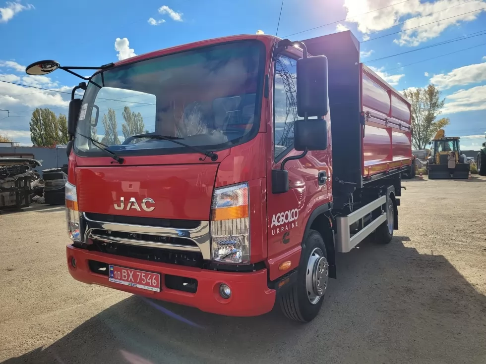 Виготовлено самоскид з надставними бортами на базі JAC N82, фото 20