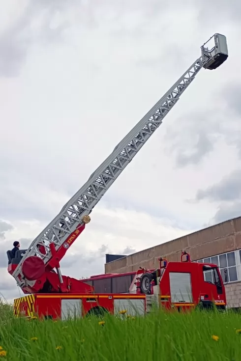 Відновлено роботу чергової пожежної спецмашини для Чернігівщини, фото 9