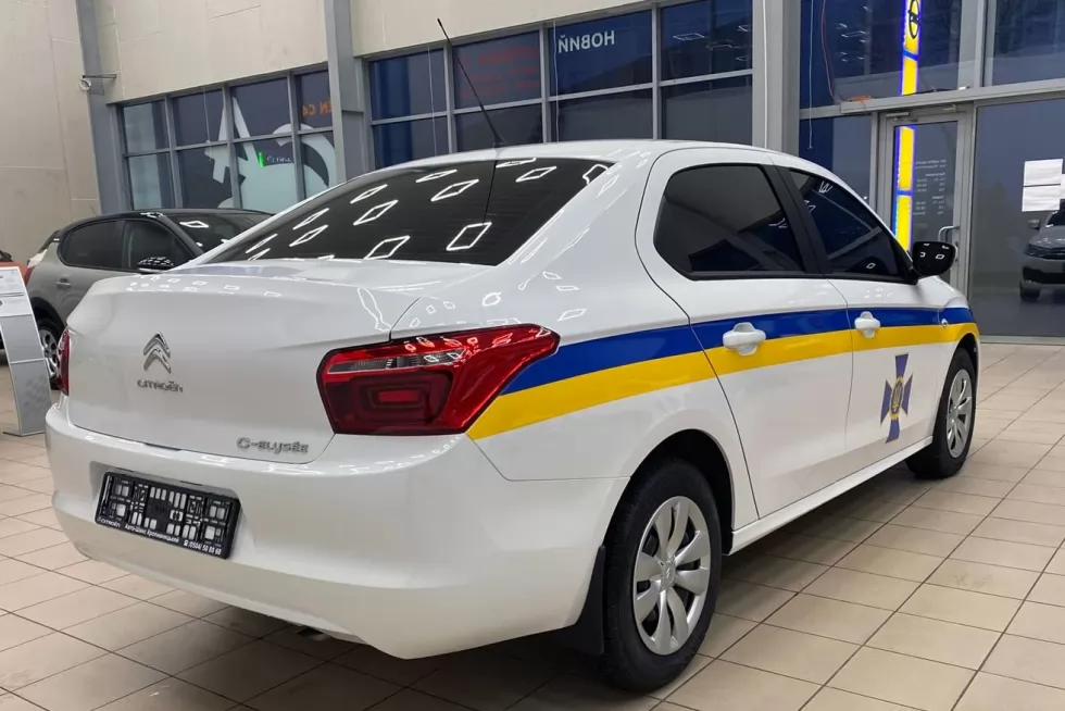 Для СБУ виготовлено два автомобілі швидкого реагування на базі Сitroen C-Elysée, фото 3