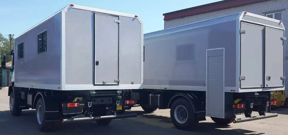 Для служб Полтаваобленерго виготовлено два нових бригадних автомобіляі на IVECO EUROCARGO ML 110 4Х4, фото 8