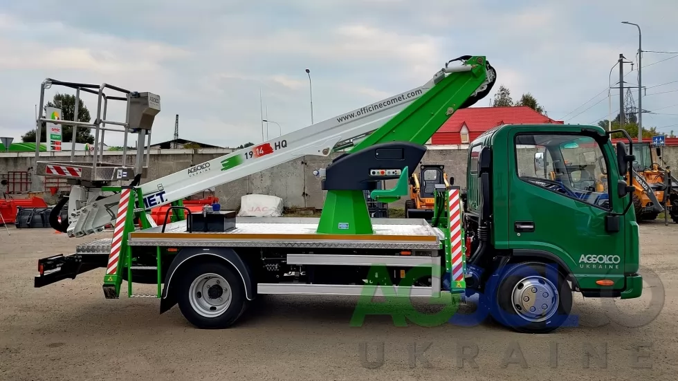 Зроблено ще одну автовежу Comet 18 м на базі JAC N56, фото 12