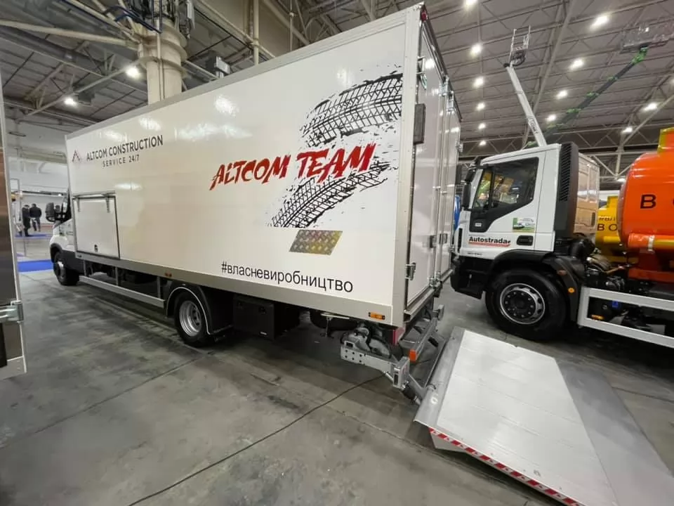 Для ФПГ АЛЬТКОМ виготовлено аварійно-ремонтну майстерню на IVECO Daily 70C16, фото 12