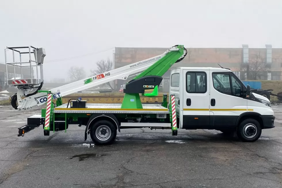 Відвантажили чергові три автовишки COMET 19 | 2 | 14 HQ, фото 6