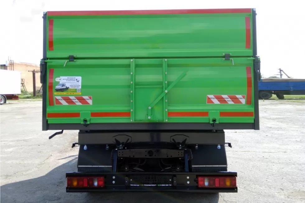 Виготовлено самоскид з надставними бортами на базі HDC, фото 3