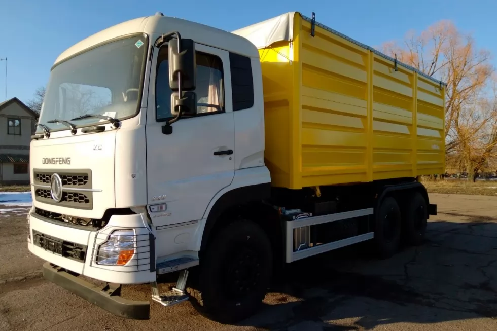 Виготовлено перший самоскид-зерновоз AGRiLine на вантажному шасі DONGFENG, фото 3