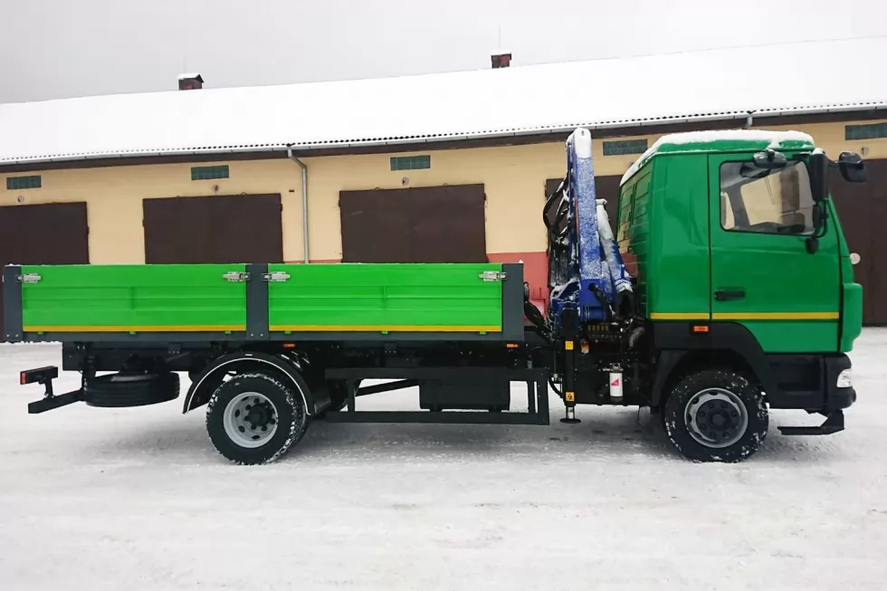 До корпорації Закарпаттяобленерго вирушив працювати новий бортовий автомобіль МАЗ із КМУ PM, фото 7