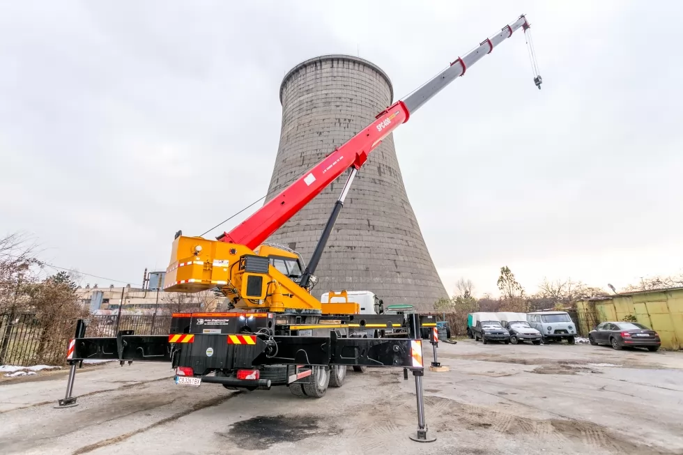 На Заводі спецтехніки Техкомплект розпочали монтаж автокранів Palfinger Sany на вантажні шасі, фото 4