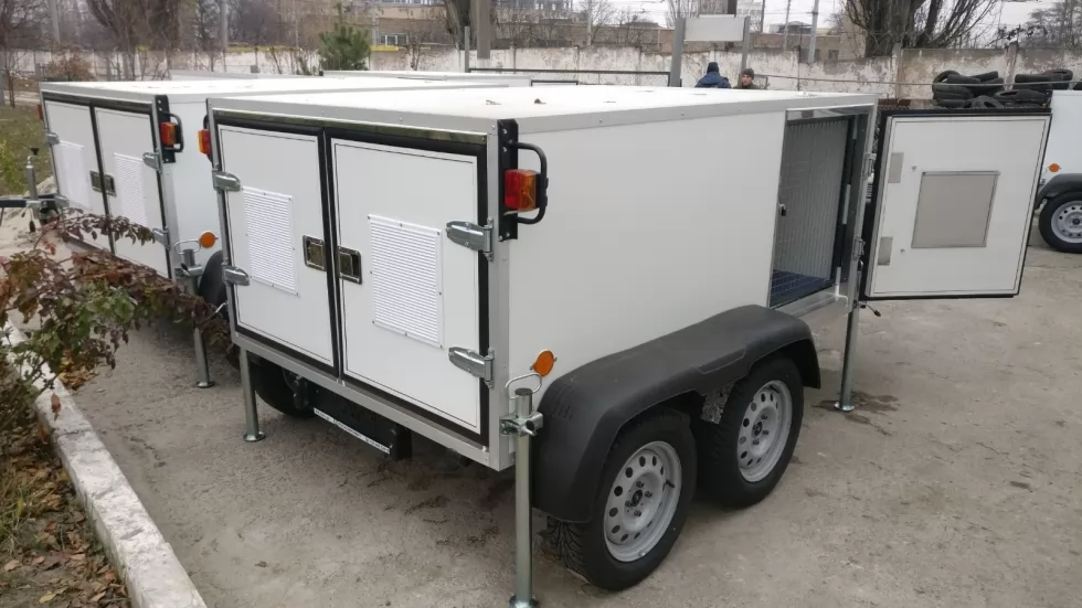 Кінологічна служба Нацгвардії отримала причепи для транспортування службових собак, фото 5