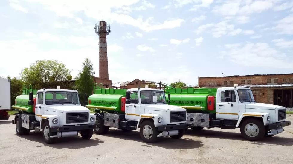 До Миколаївської області клієнту вирушили 3 автопаливозаправники на базі ГАЗ-3309, фото 4