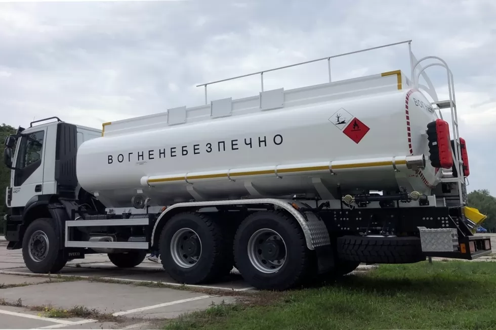 Техкомплект виготовив нову автоцистерну з об`ємом 15 м <sup loading=