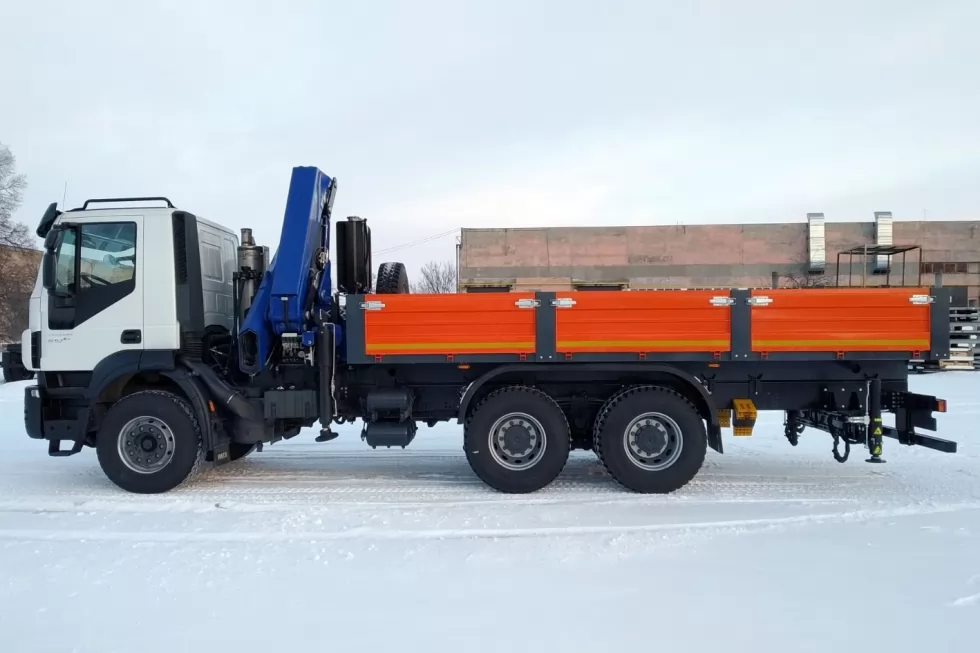 У ГК АВТОСТРАДУ - новий бортовий автомобіль IVECO Trakker з італійською КМУ, фото 3