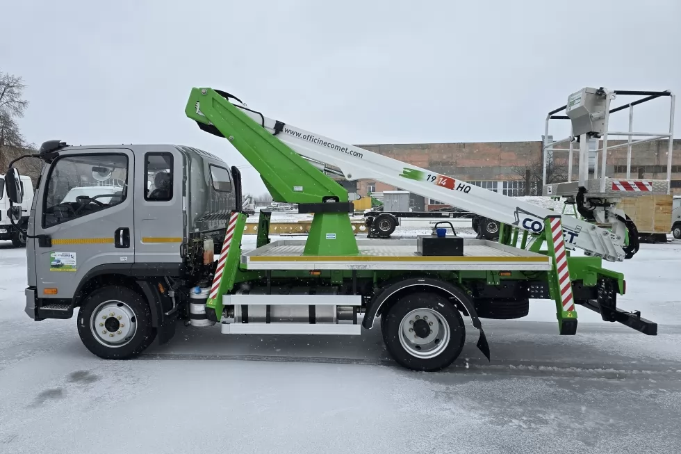 Виготовлено новий автогідропідіймач 18 м на базі шасі FAW, фото 5