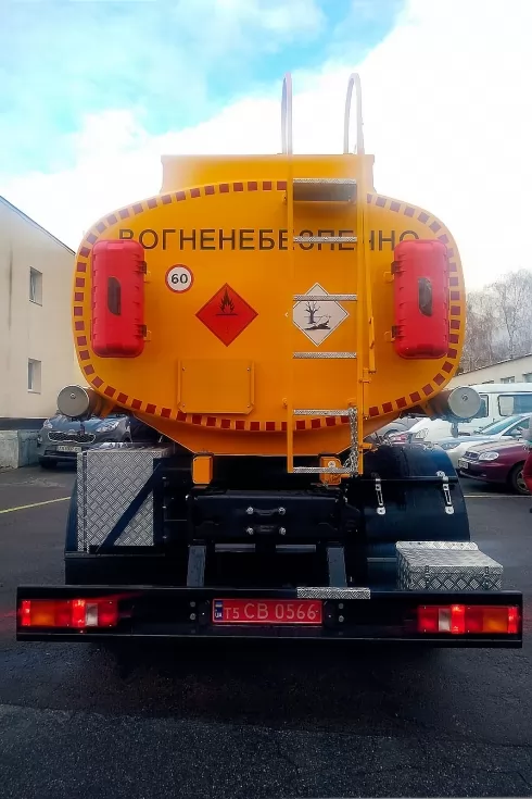 Для клієнта Укравтокомплект зробили черговий автопаливозаправник ATZ-10,5 на МАЗ-5340, фото 2