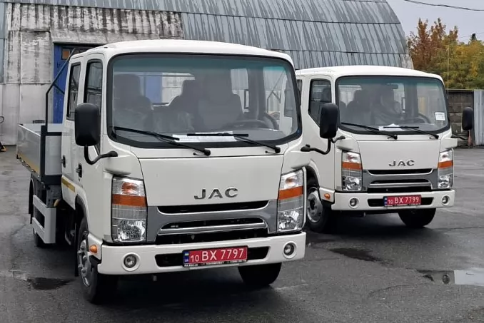 На відновлення південних регіонів вирушають нові бригадні автомобілі ТК-JAC-БП, фото 1