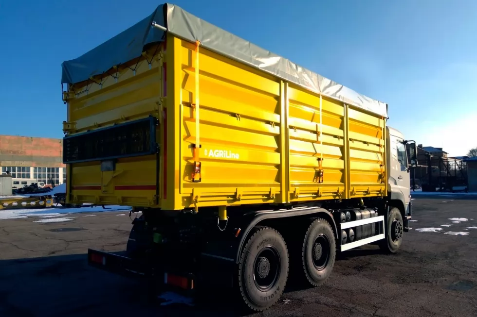 Виготовлено перший самоскид-зерновоз AGRiLine на вантажному шасі DONGFENG, фото 4
