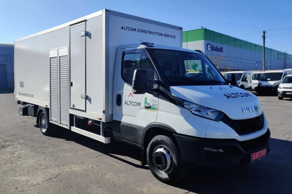 Для ФПГ АЛЬТКОМ виготовлено аварійно-ремонтну майстерню на IVECO Daily 70C16, фото 2