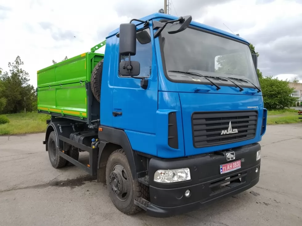 На виробництві Техкомплект виготовили самоскид 6 т на базі МАЗ-4381., фото 2