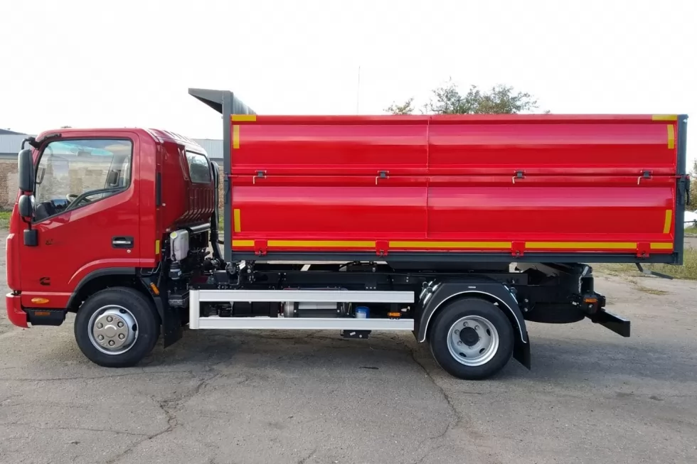 Виготовлено самоскид з надставними бортами на базі JAC N82, фото 12