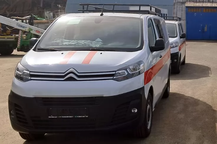 Дві аварійно-ремонтні майстерні на базі Citroen Jumpy працюватимуть на потреби енергетиків Чернігівщини, фото 1