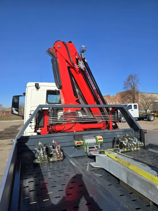 До свого замовника поїхав працювати новий евакуатор на базі MAN з КМУ FASSI 130AT, фото 9