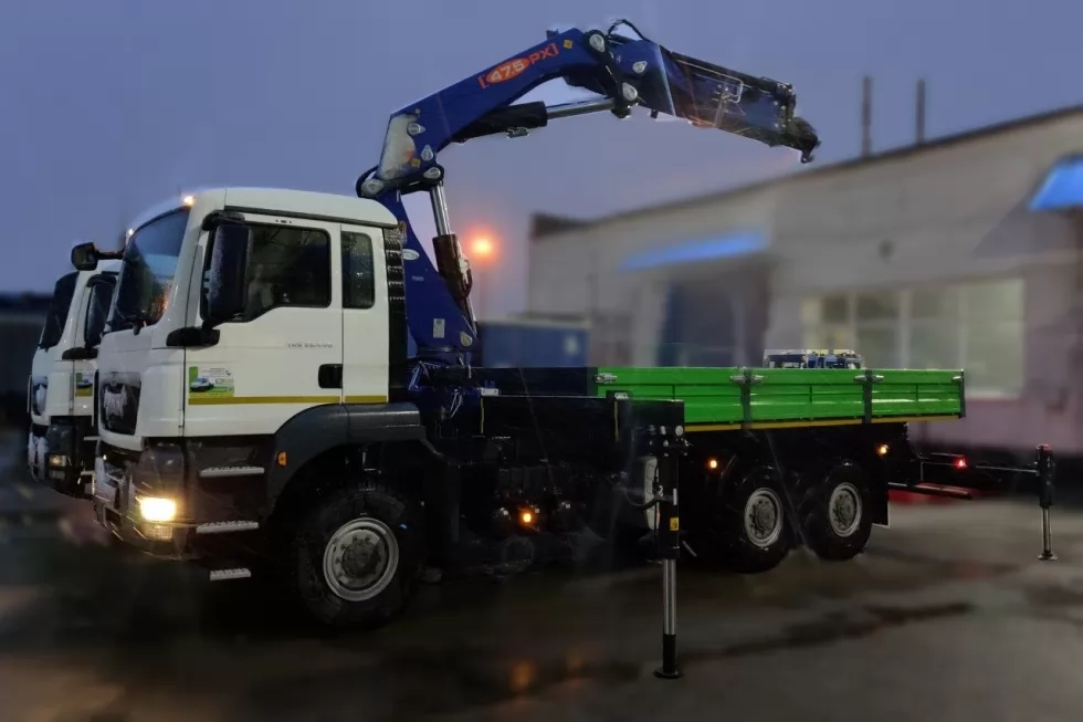 В Україні вперше зібрано та встановлено на MAN 10-тонні крани-маніпулятори PM, фото 22