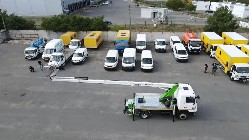 ПП Львівелектросервіс – власник нової автовишки Comet 21 м на базі МАЗ-4371, фото 31