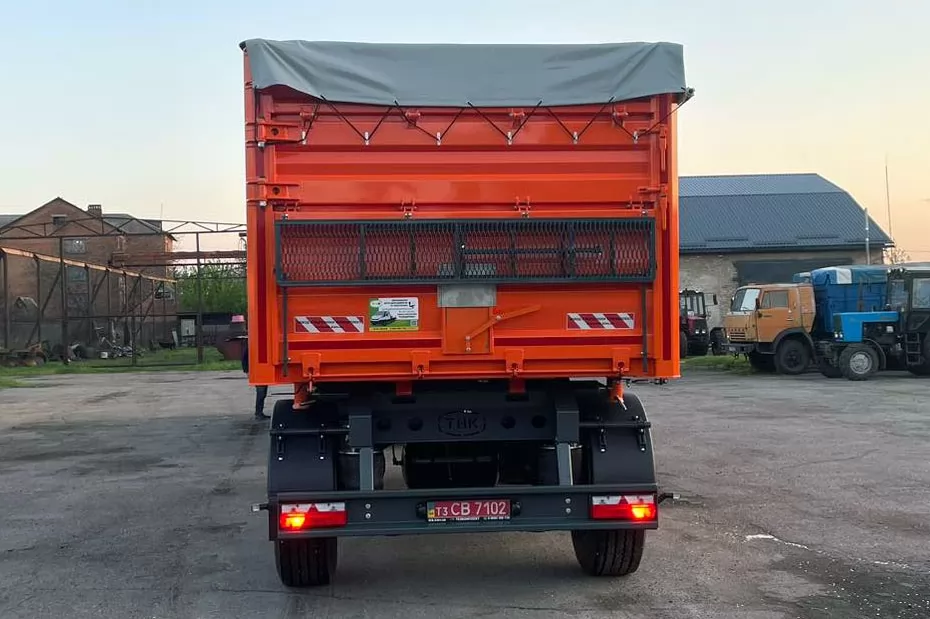 На причіп власного виробництва Техкомплект вперше встановили зерновоз AGRiLine-30, фото 8