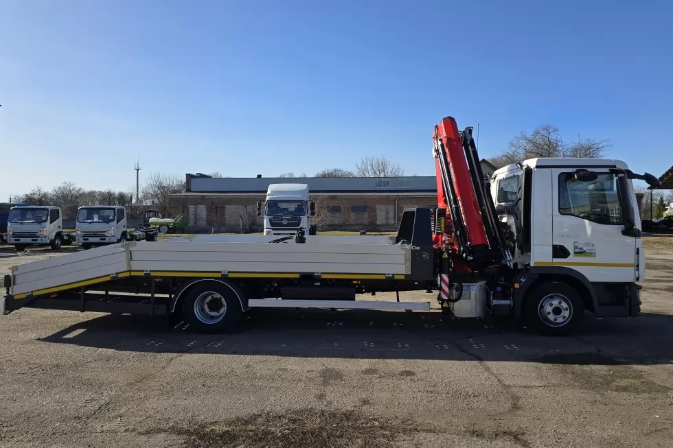 До свого замовника поїхав працювати новий евакуатор на базі MAN з КМУ FASSI 130AT, фото 7