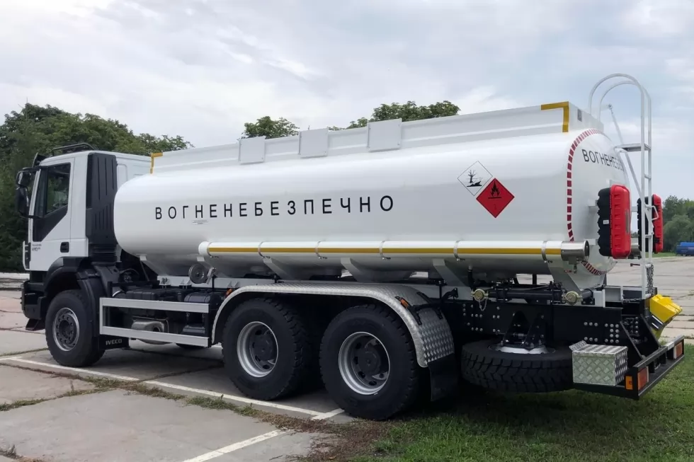 Техкомплект виготовив нову автоцистерну з об`ємом 15 м <sup loading=