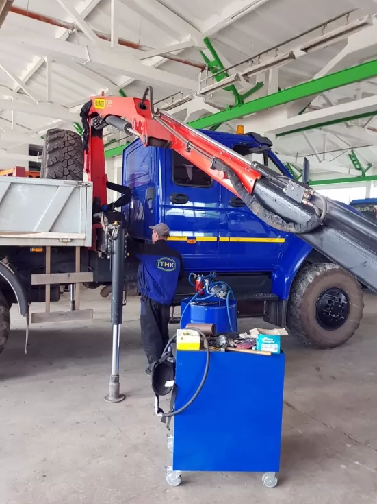 Проведено технічне обслуговування КМУ Palfinger РК 8500, фото 5