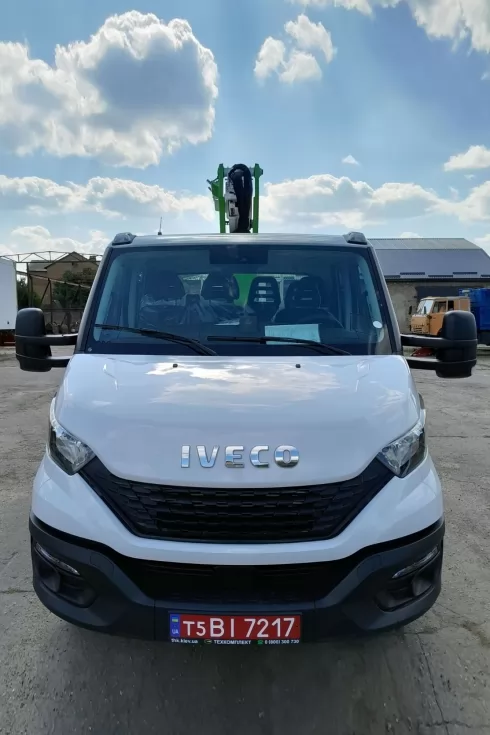 Найпопулярніша автовишка на базі IVECO Daily із 7-місною кабіною поїде працювати до клієнта нашого дилера, фото 7