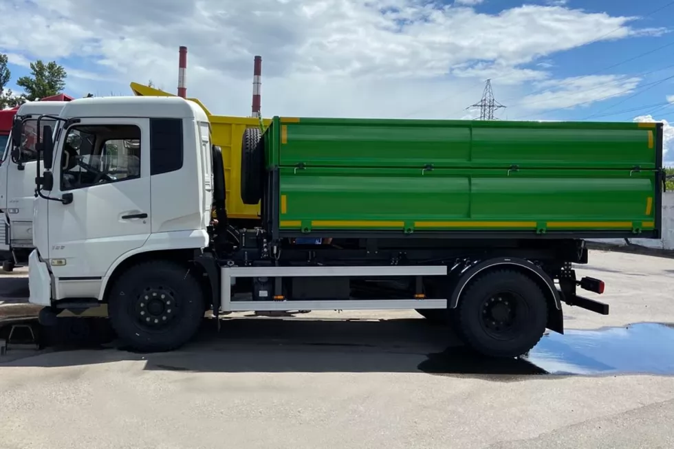 Виготовлено черговий самоскид на базі Dongfeng, фото 2