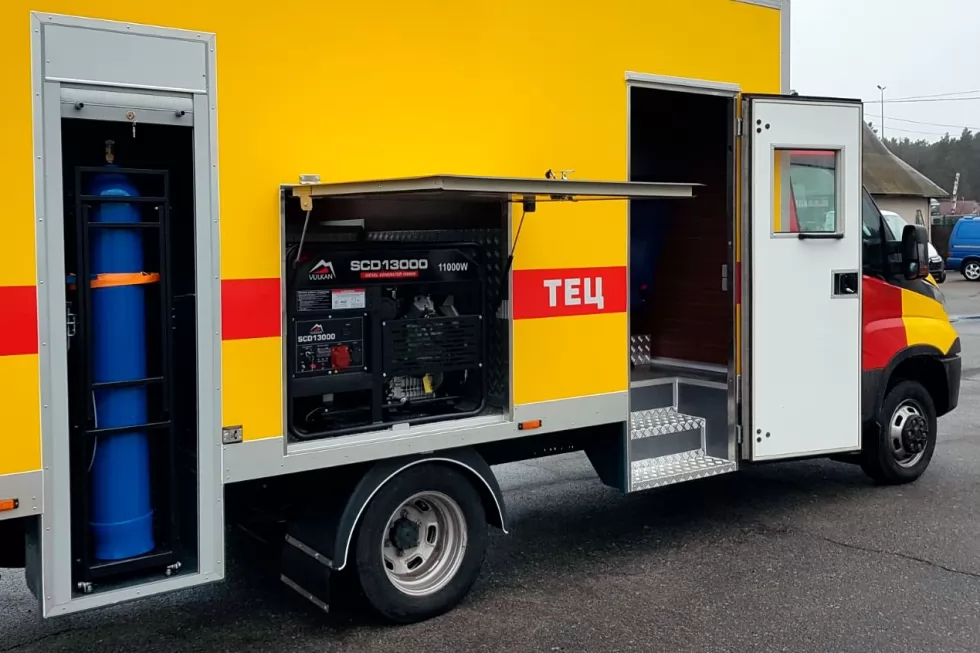 На базі IVECO Daily виготовлено нову аварійно-ремонтну майстерню, фото 2